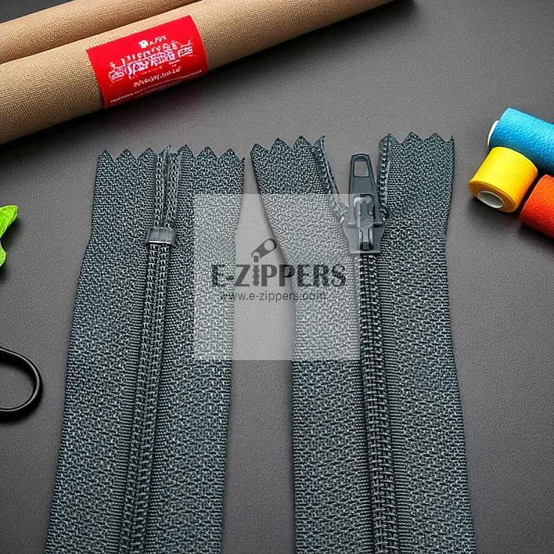 Pants and Skirt Zippers 7" - 18 cm #3 Nylon Coat Zipper – Close End ZPHSN0018T5