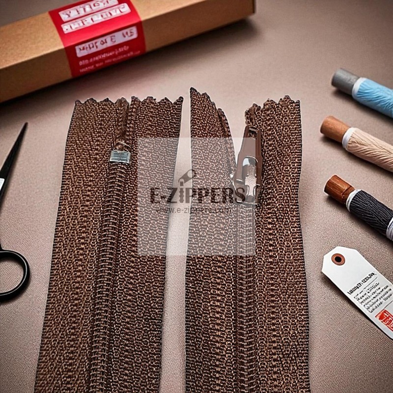 Pants and Skirt Zippers 7" - 18 cm #3 Nylon Coat Zipper – Close End ZPHSN0018T5