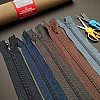Pants and Skirt Zippers 7" - 18 cm #3 Nylon Coat Zipper – Close End ZPHSN0018T5
