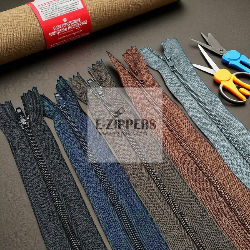 Pants and Skirt Zippers 7" - 18 cm #3 Nylon Coat Zipper – Close End ZPHSN0018T5