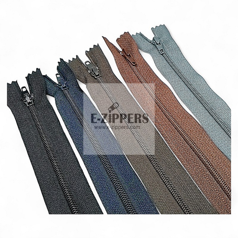 Pantolon Fermuarı Tip 5 18 cm  Naylon  – Kapalı Uçlu ZPHSN0018T5