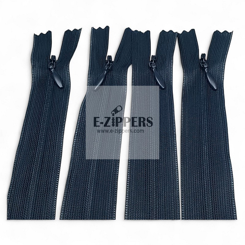 Gizli Fermuar 22 cm Tül Elbise ve Etek Fermuarı ZPHSN0022TUL