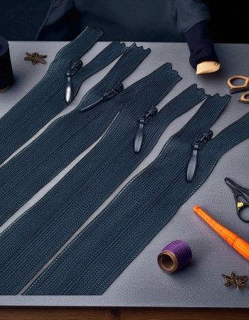 Elbise ve Etek Fermuarı Gizli Fermuar 22 cm ZPHSN0022TUL