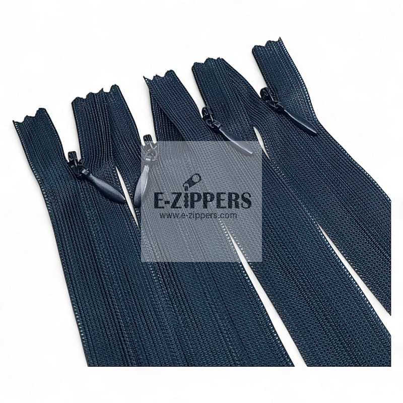 Gizli Fermuar 22 cm Tül Elbise ve Etek Fermuarı ZPHSN0022TUL