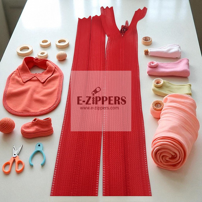 Gizli Fermuar 25 cm Tül Elbise ve Etek Fermuarı ZPHSN0025TUL