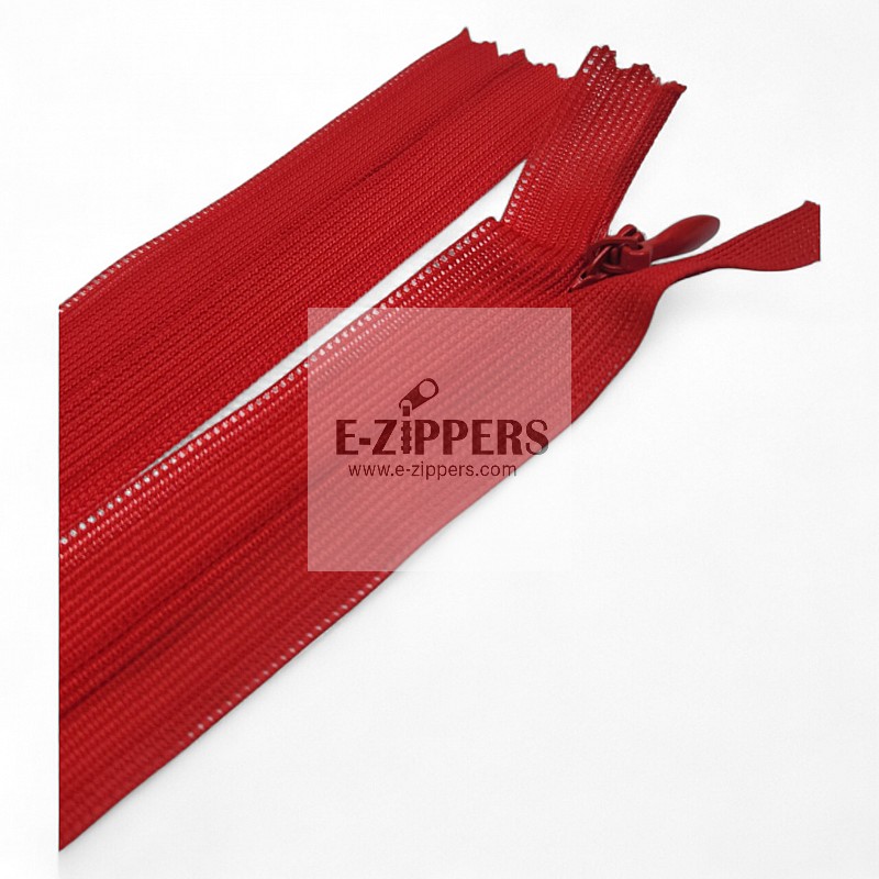 Gizli Fermuar 25 cm Tül Elbise ve Etek Fermuarı ZPHSN0025TUL