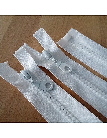 28 cm Kalın Dişli Kemik Fermuar T6 Açık Uçlu - Separe  ZPHSN0028T6