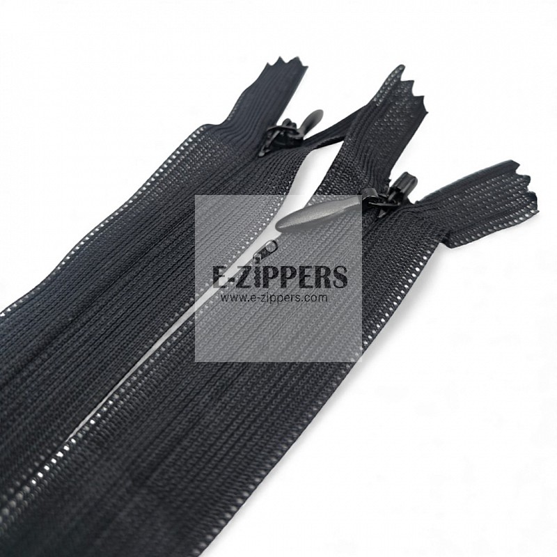Concealed Zipper 30 / 0,32 yrd cm Skirt and Dress Zipper Black Closed End ZPHSN0030TUL