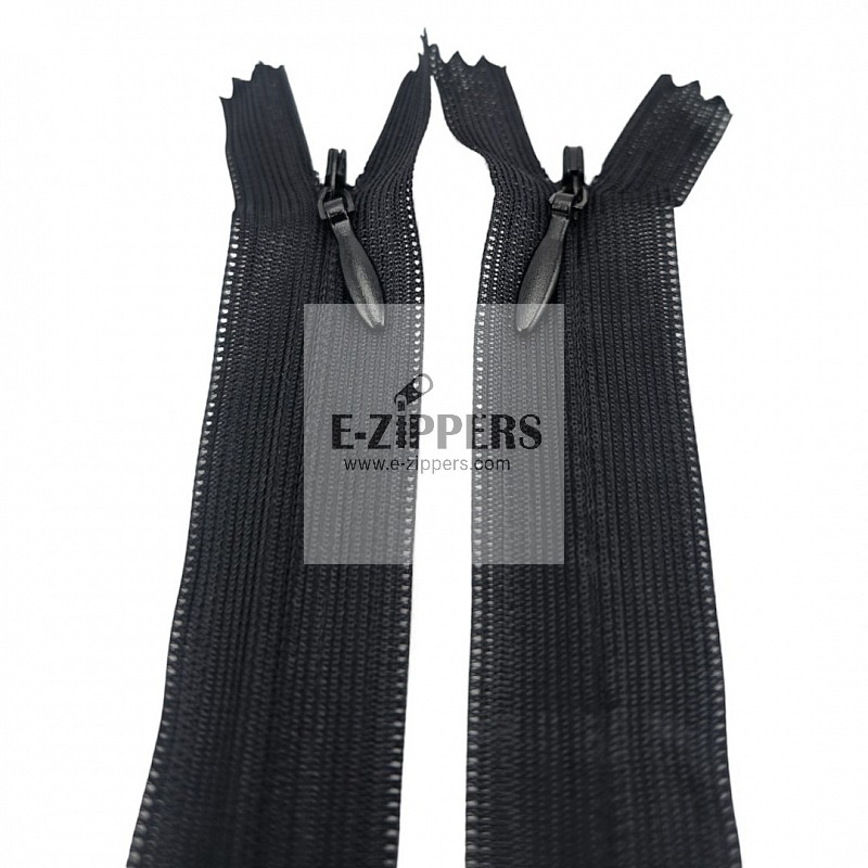 Concealed Zipper 30 / 0,32 yrd cm Skirt and Dress Zipper Black Closed End ZPHSN0030TUL
