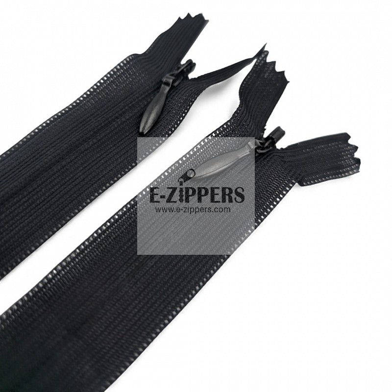 Concealed Zipper 30 / 0,32 yrd cm Skirt and Dress Zipper Black Closed End ZPHSN0030TUL