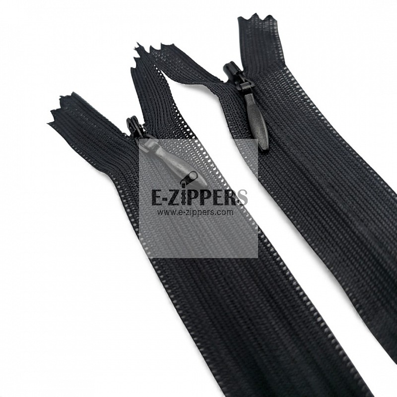 Concealed Zipper 30 / 0,32 yrd cm Skirt and Dress Zipper Black Closed End ZPHSN0030TUL
