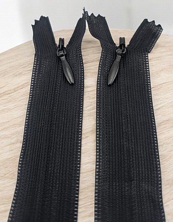 Concealed Zipper 30 / 0,32 yrd cm Skirt and Dress Zipper Black Closed End ZPHSN0030TUL