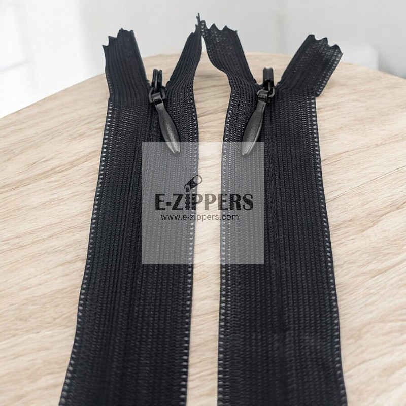 Concealed Zipper 30 / 0,32 yrd cm Skirt and Dress Zipper Black Closed End ZPHSN0030TUL