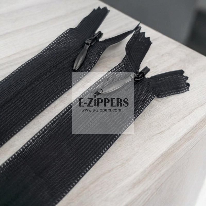 Concealed Zipper 30 / 0,32 yrd cm Skirt and Dress Zipper Black Closed End ZPHSN0030TUL