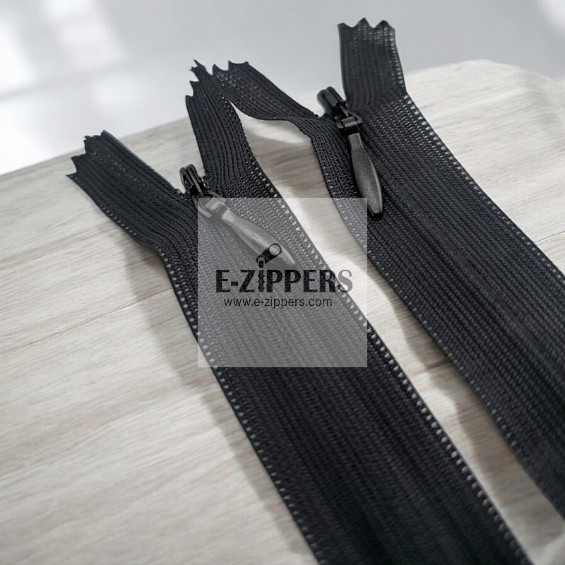 Concealed Zipper 30 / 0,32 yrd cm Skirt and Dress Zipper Black Closed End ZPHSN0030TUL