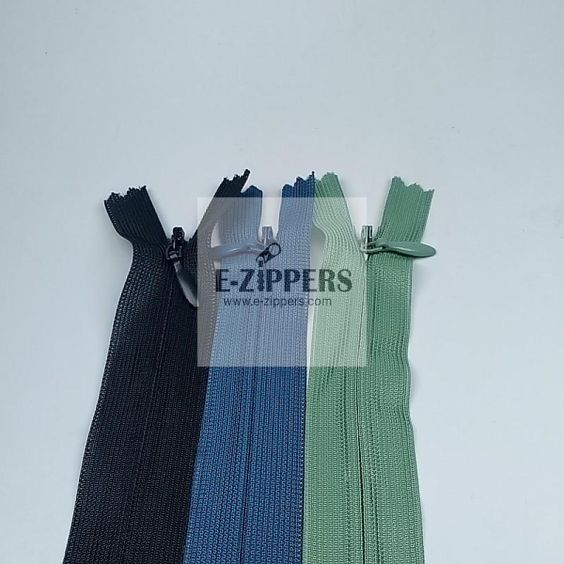 Gizli Fermuar 35 cm Tül Elbise ve Etek Fermuarı ZPHSN0035TUL