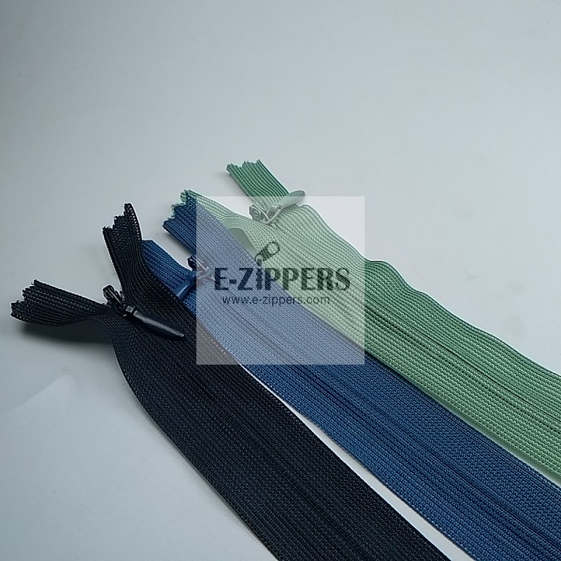 Gizli Fermuar 35 cm Tül Elbise ve Etek Fermuarı ZPHSN0035TUL