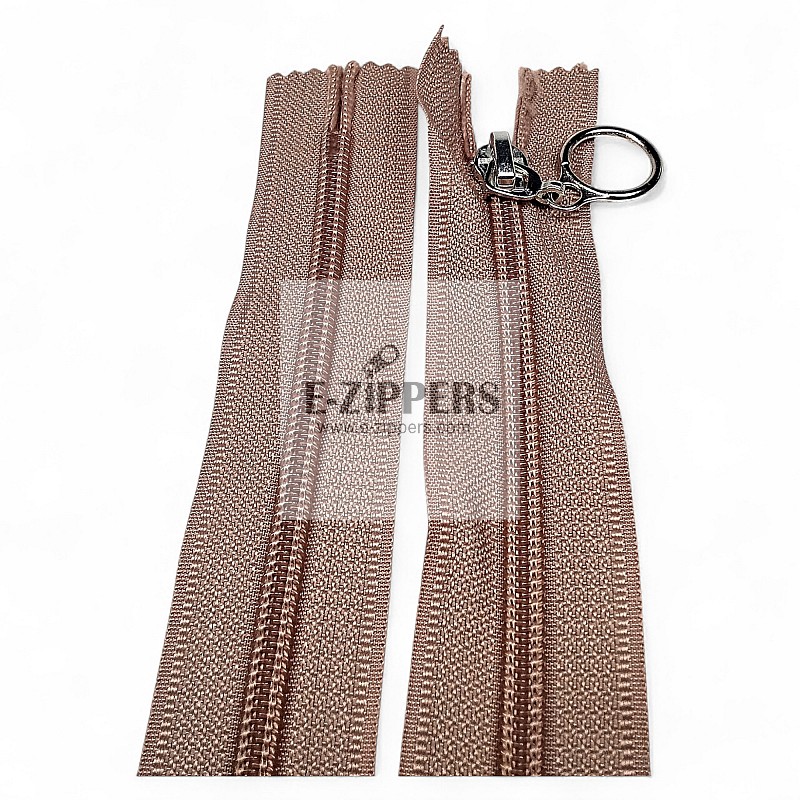 Bag Zipper with Ring Handle #5 37 cm / 0,40 yrd- Close End ZPHSN0037T10