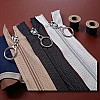 Bag Zipper with Ring Handle #5 37 cm / 0,40 yrd- Close End ZPHSN0037T10