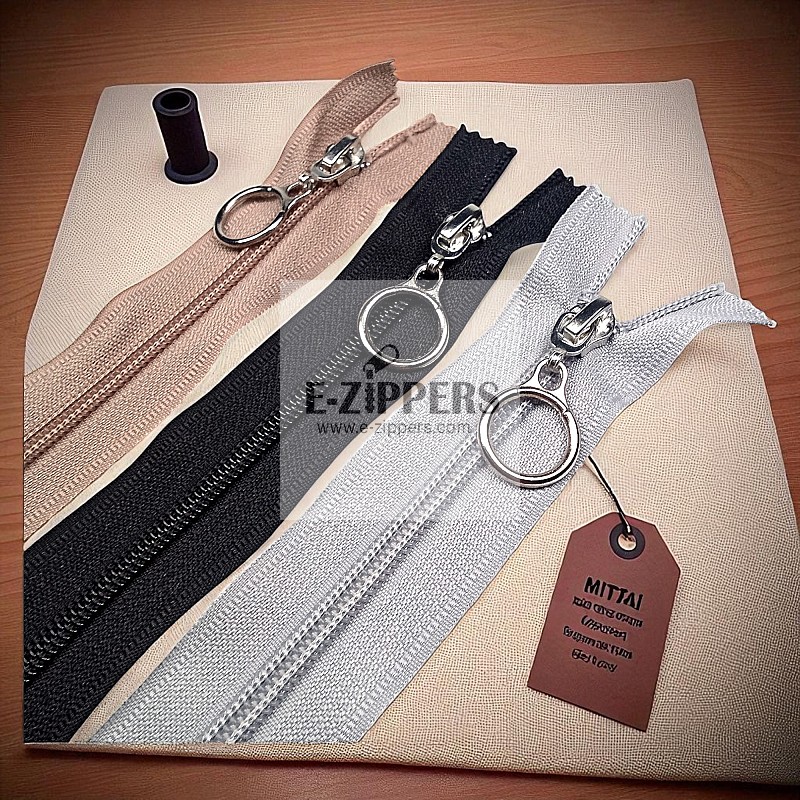 Bag Zipper with Ring Handle #5 37 cm / 0,40 yrd- Close End ZPHSN0037T10