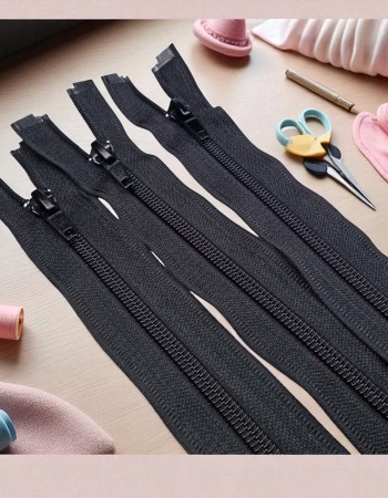  Mont Fermuarı Naylon 45 cm Tip 10 – Açık Uçlu (Separe) / Otomatik Kafa ZPHSN0045T10