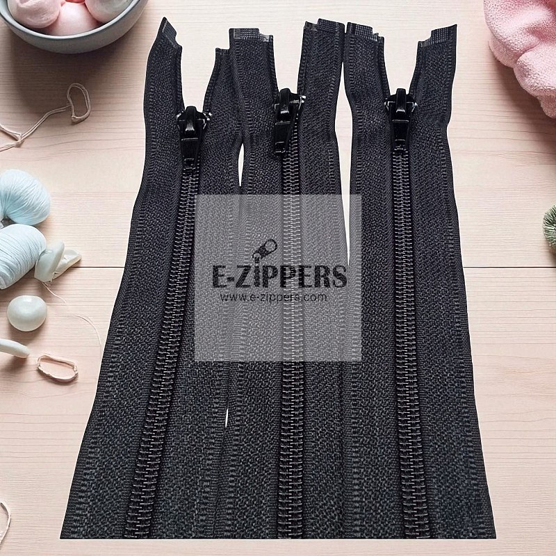 Mont Fermuarı Naylon 45 cm Tip 10 – Açık Uçlu (Separe) / Otomatik Kafa ZPHSN0045T10