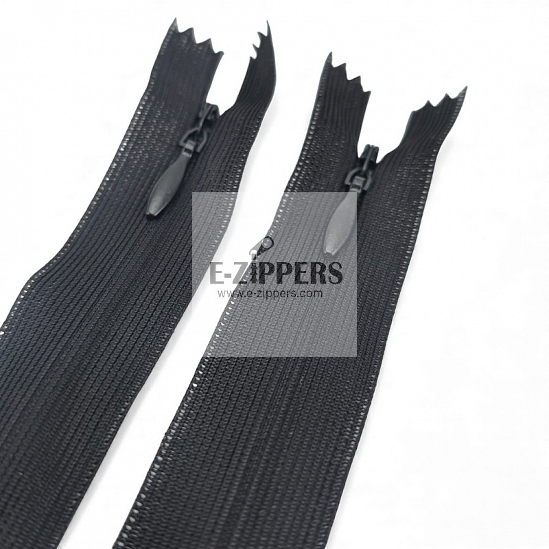 Gizli Fermuar 50 cm Tül Elbise ve Etek Fermuarı ZPHSN0050TUL