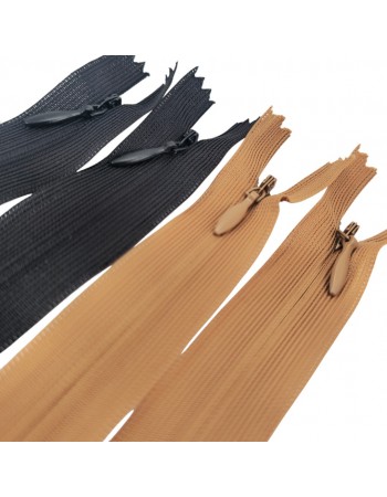 Hidden Zipper 50 cm Tulle Dress and Skirt Zipper ZPHSN0050TUL