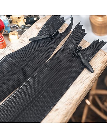 Hidden Zipper 50 cm Tulle Dress and Skirt Zipper ZPHSN0050TUL