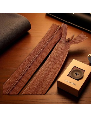 Concealed Zipper 60 cm /65 yrd Dress, Evening Gown Zipper ZPHSN0060TUL