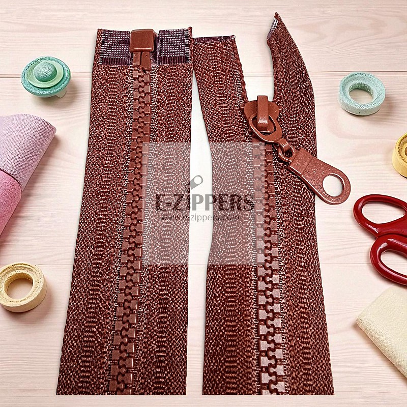 Mont Fermuarı 70 cm T6 Kemik Dişli Açık uclu separe ZPHSN0070T6