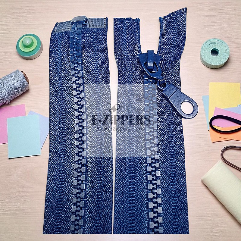 Mont Fermuarı 70 cm T6 Kemik Dişli Açık uclu separe ZPHSN0070T6