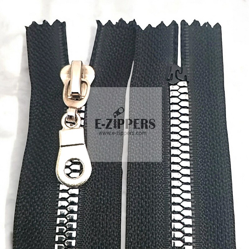 Silver Plated 30 cm T6 Bone Zipper Bottom ZPS0030T6PROMO