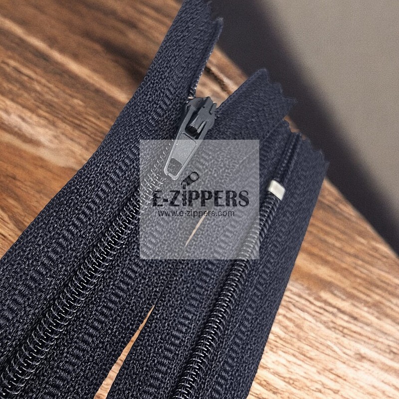 Naylon 10 Cm Cep Fermuarı Dipli -  NC0010T5