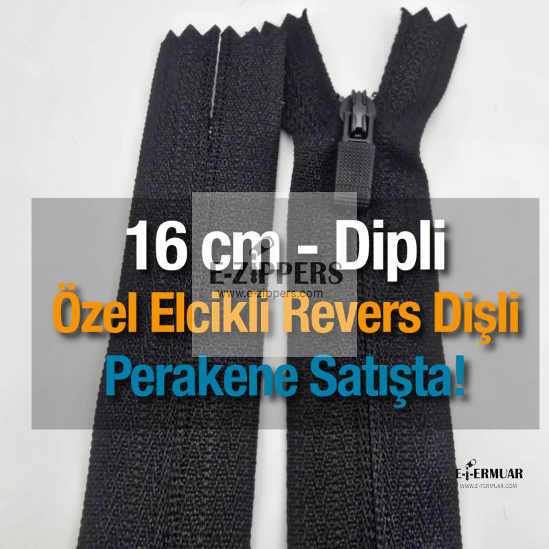 Nylon Pocket Zipper 16 cm with Special Handle and Bottom - NC0016T5Ö