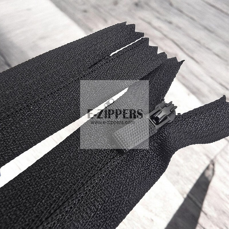 Özel Elcikli 18 Cm Naylon Cep Fermuarı  Dipli -  NC0018T3Ö