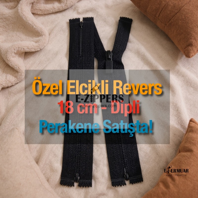 Special Handle 18 cm Nylon Pocket with Zipper Bottom - NC0018T3Ö