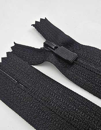Özel Elcikli 18 Cm Naylon Cep Fermuarı  Dipli -  NC0018T3Ö