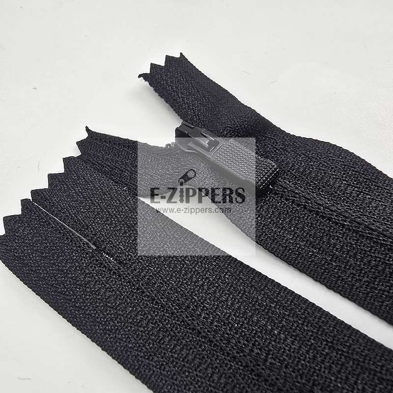 Özel Elcikli 18 Cm Naylon Cep Fermuarı  Dipli -  NC0018T3Ö