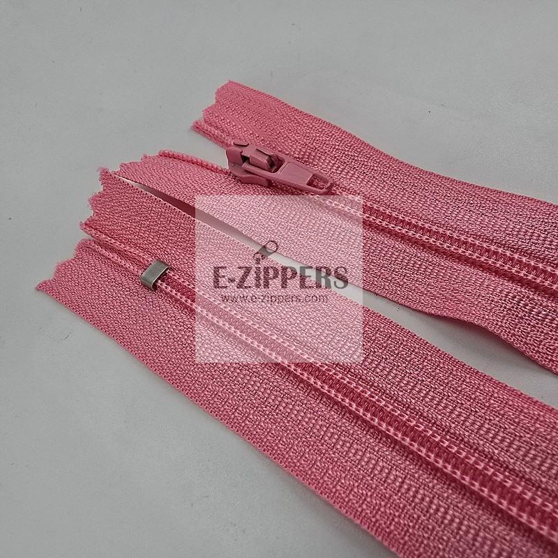 Naylon 18 Cm Cep Fermuarı  -  Dipli - NC0018T5