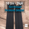 Tül Fermuar 18 cm Dipli -  NC0018TUL