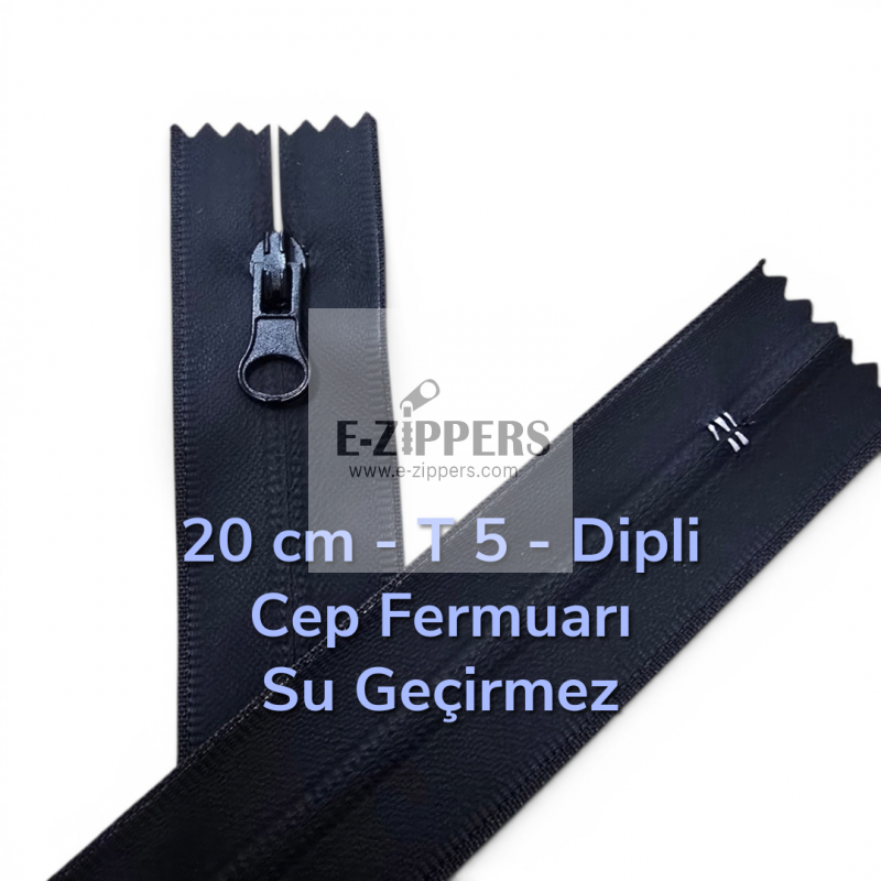 20 cm TPU Combi Su Geçirmez Fermuar NC0020SG