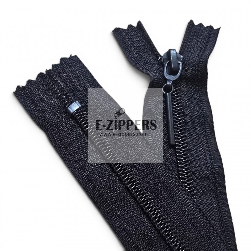 Pantolon ve Etek Fermuarı Naylon 22 cm T5 Kapalı Uçlu Revers Combi Kafa NC0022T5C