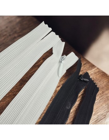 Tül Fermuar 35 cm Dipli -  NC0035TUL