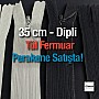 Tül Fermuar 35 cm Dipli -  NC0035TUL
