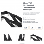 Su Geçirmez Fermuar 67 cm Tpu Combi NC0067SG