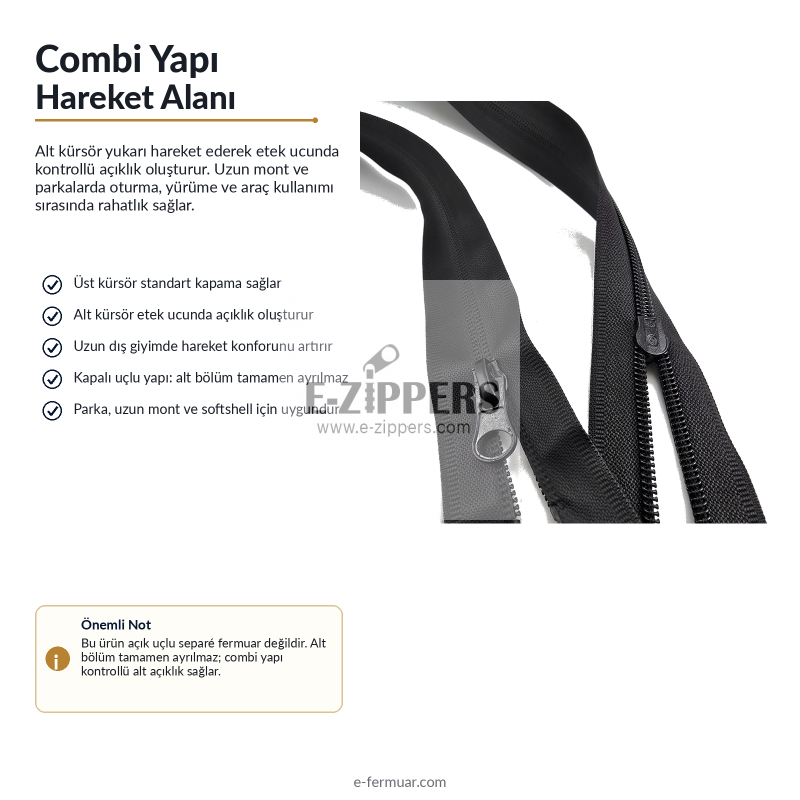 Waterproof Zipper 67 cm TPU NC0067SG