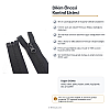 Nylon 68 cm Jacket Zipper Open End (Separate) - NC0068T10