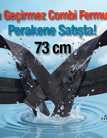  Su Geçirmez Fermuar 73 cm Tpu Combi NC0073SG