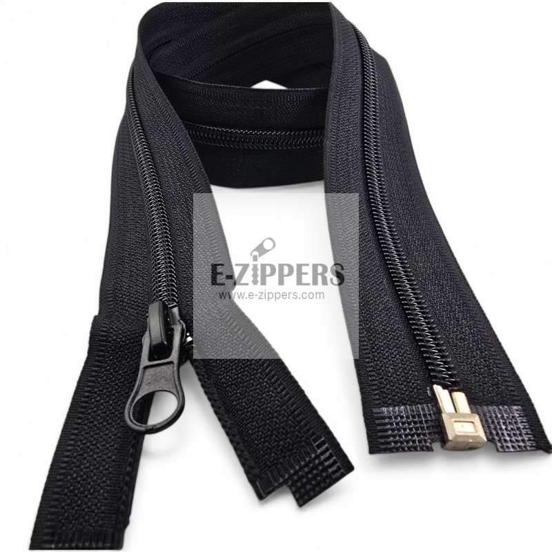 65 cm Type 10 Nylon Jacket Zipper with Open-Ended Separator – Durable and Practical to Use